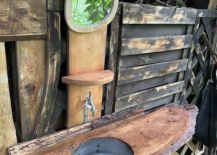 Waldfloss Biberspur Hotel en barco